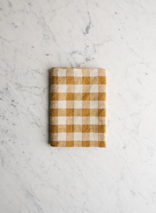 Kökshandduk Curcuma Medium Gingham