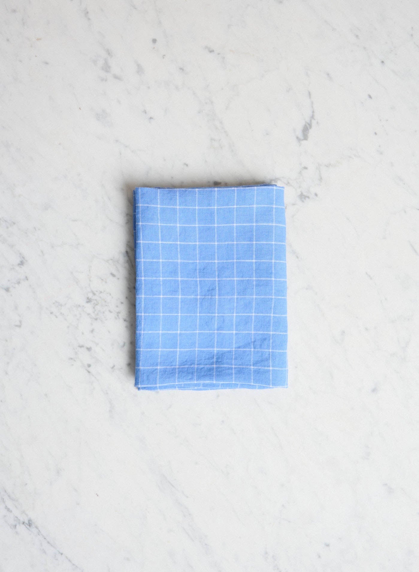 Kökshandduk Blue School Check