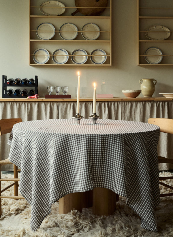 Bordsduk Brown Gingham