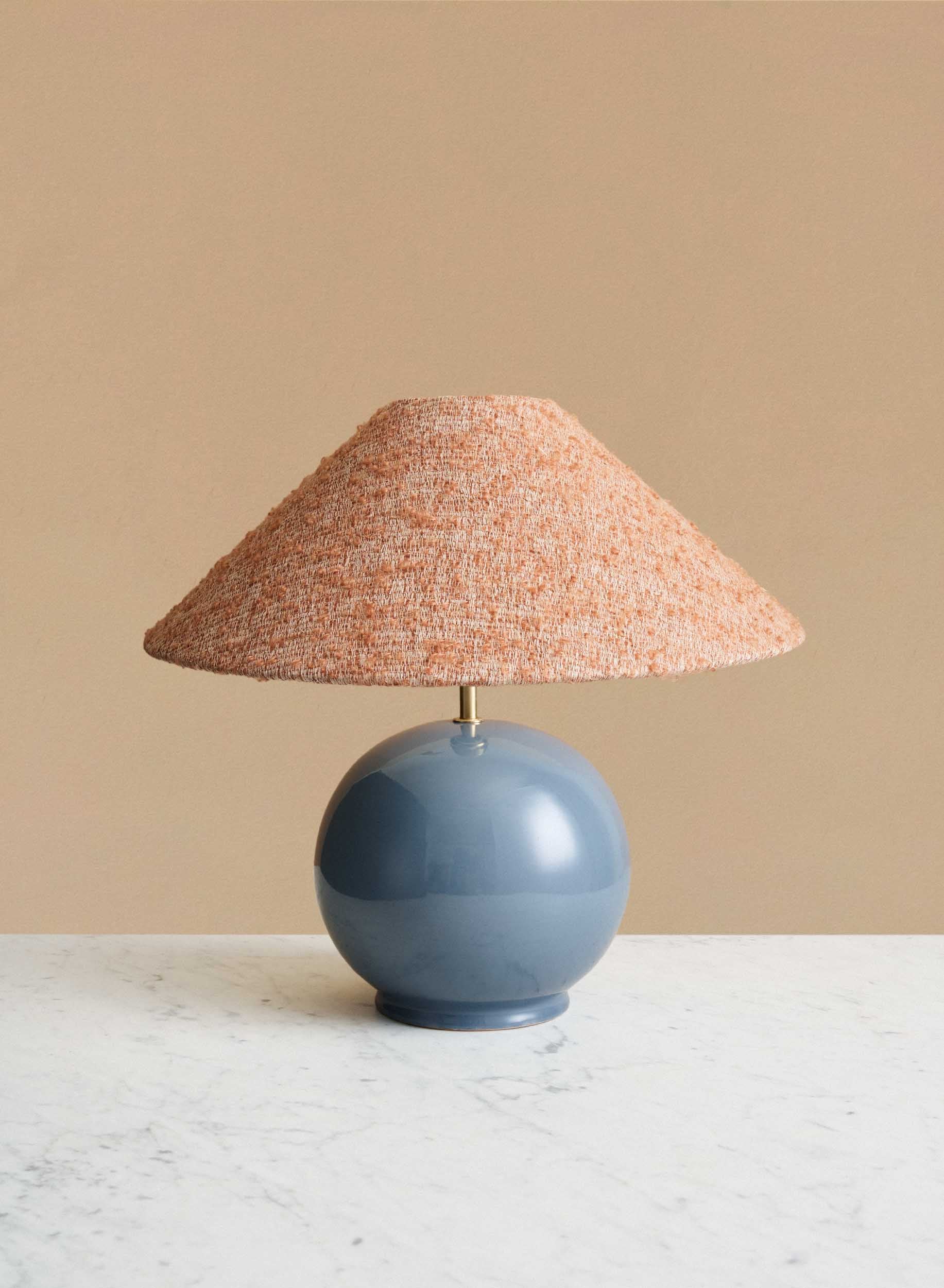Bordslampa Tondo Blu | Ampio Burnt Orange