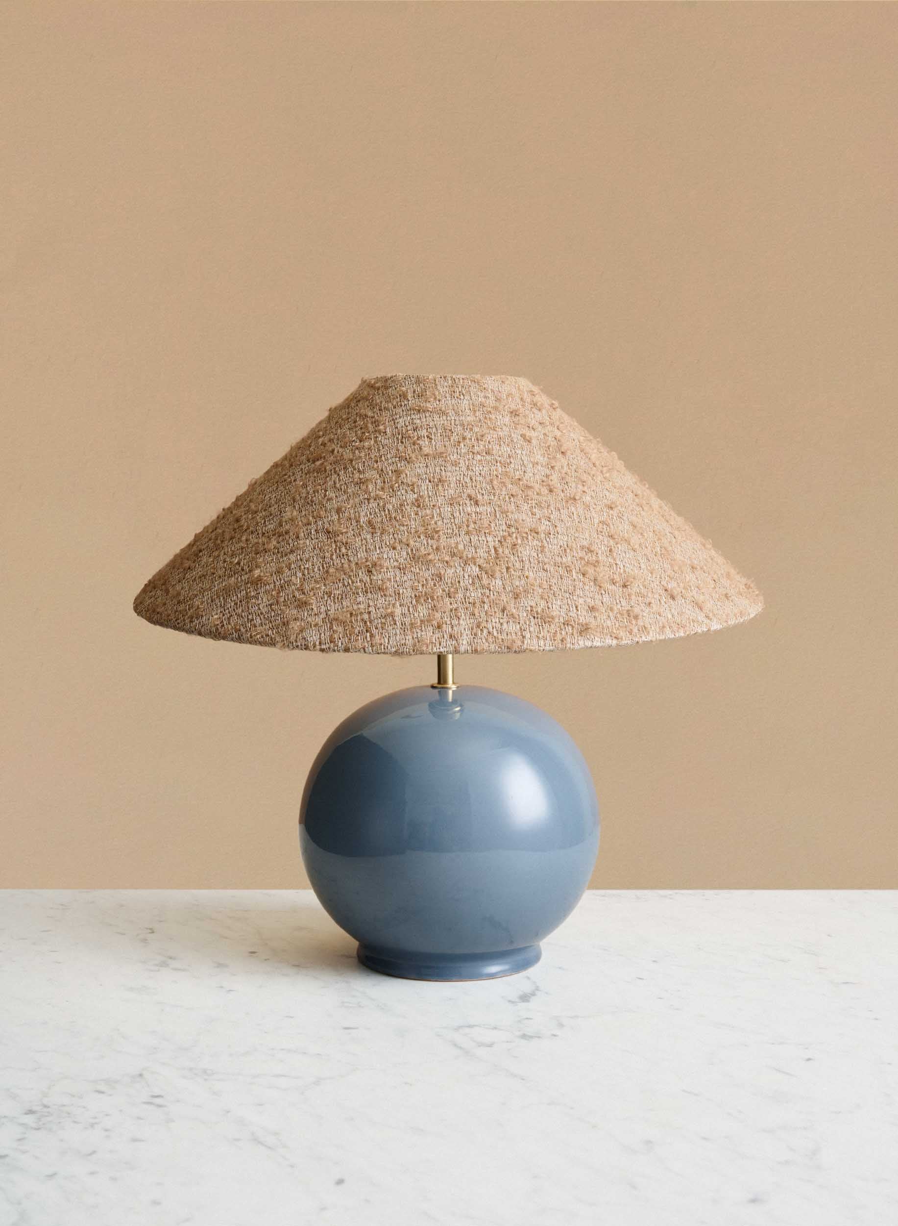 Bordslampa Tondo Blu | Ampio Caramel
