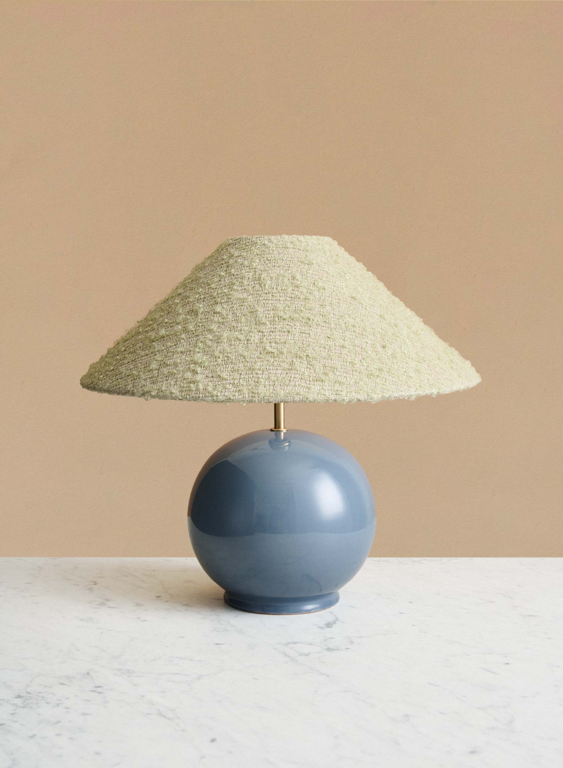 Bordslampa Tondo Blu | Ampio Mint Green