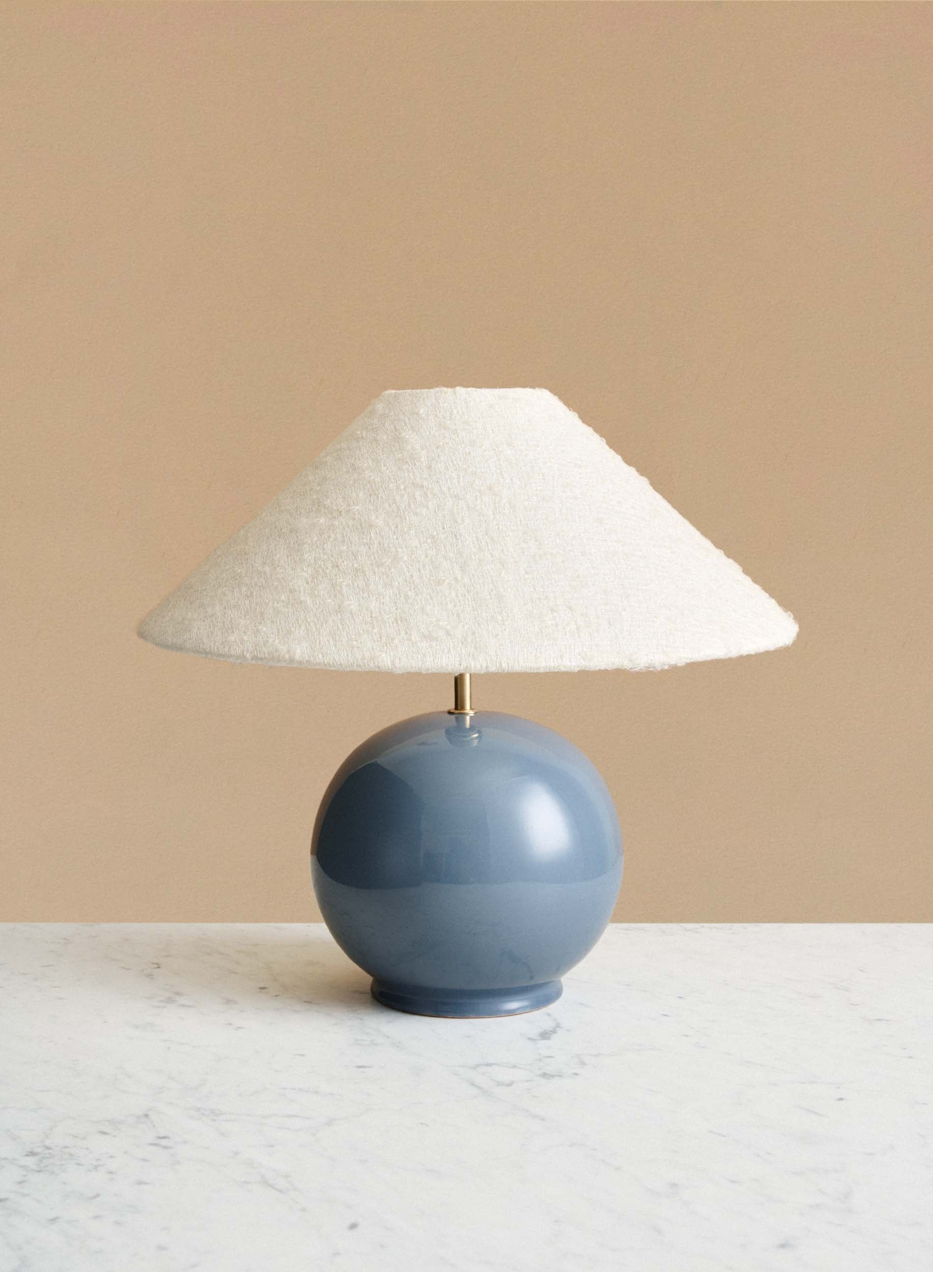 Bordslampa Tondo Blu | Ampio White