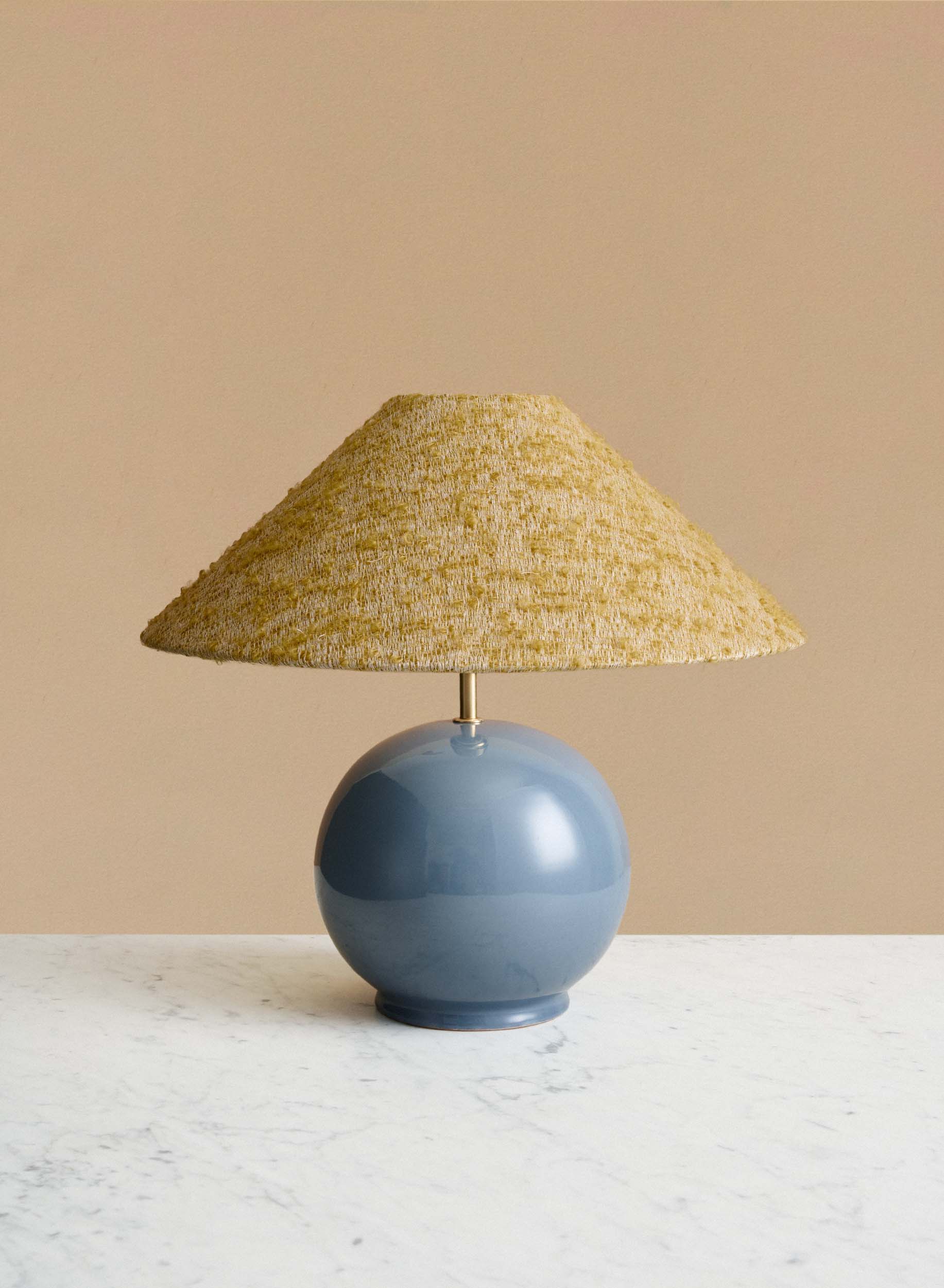 Bordslampa Tondo Blu | Ampio Yellow