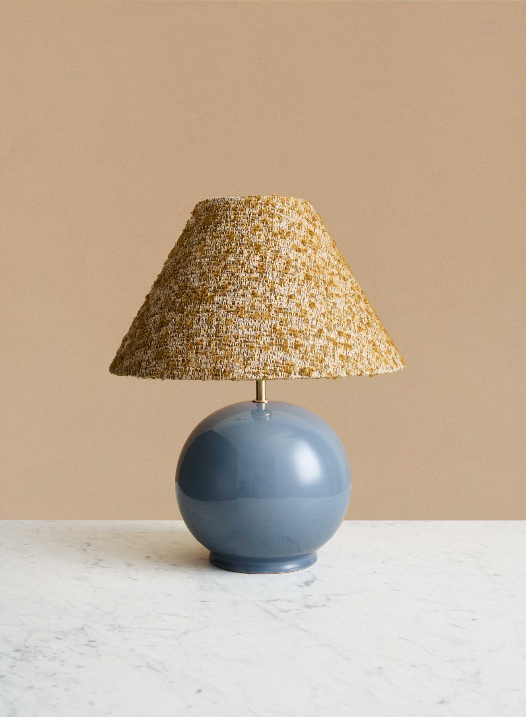 Bordslampa Tondo Blu | Cono Amber