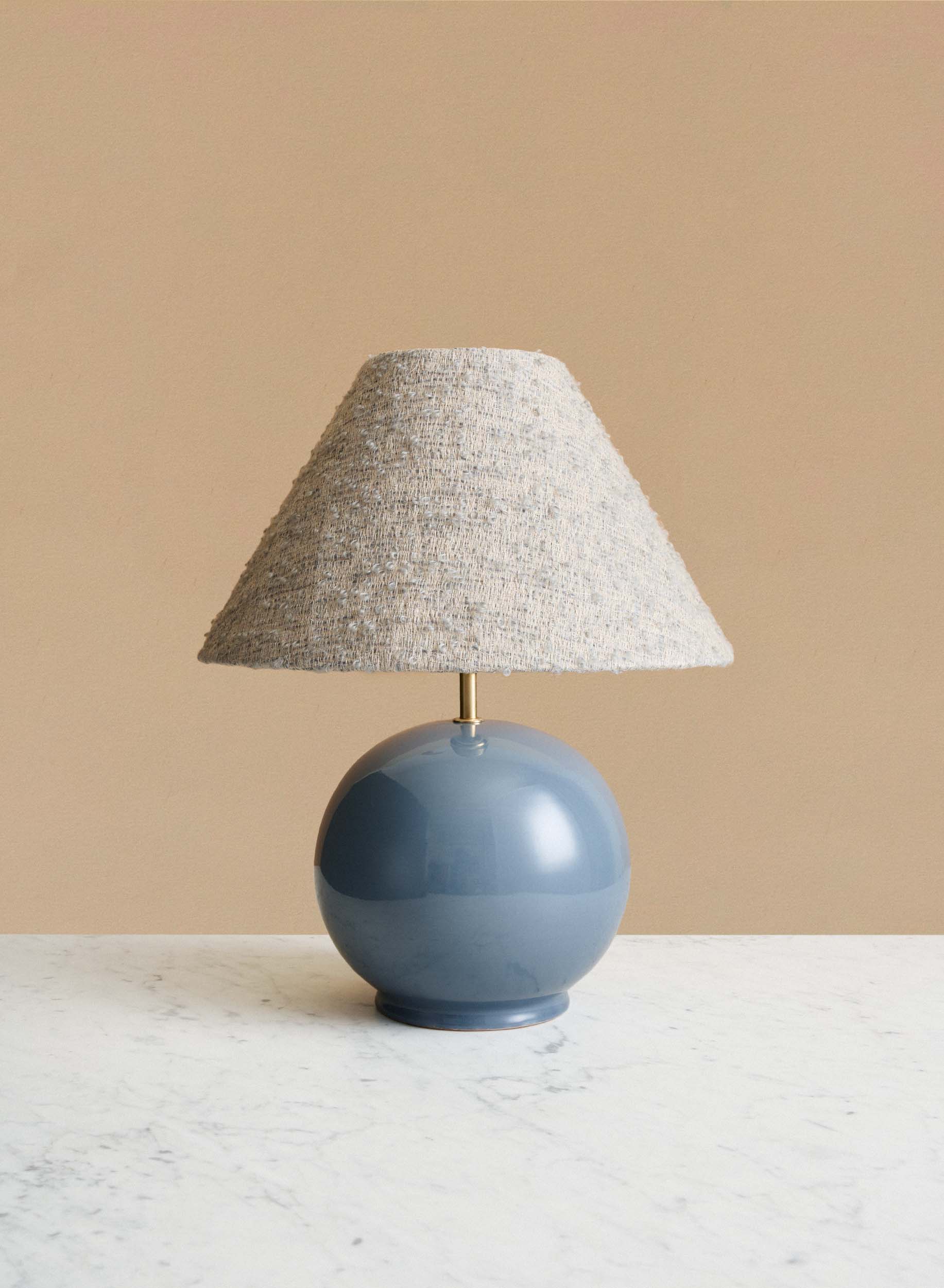 Bordslampa Tondo Blu | Cono Pale Blue