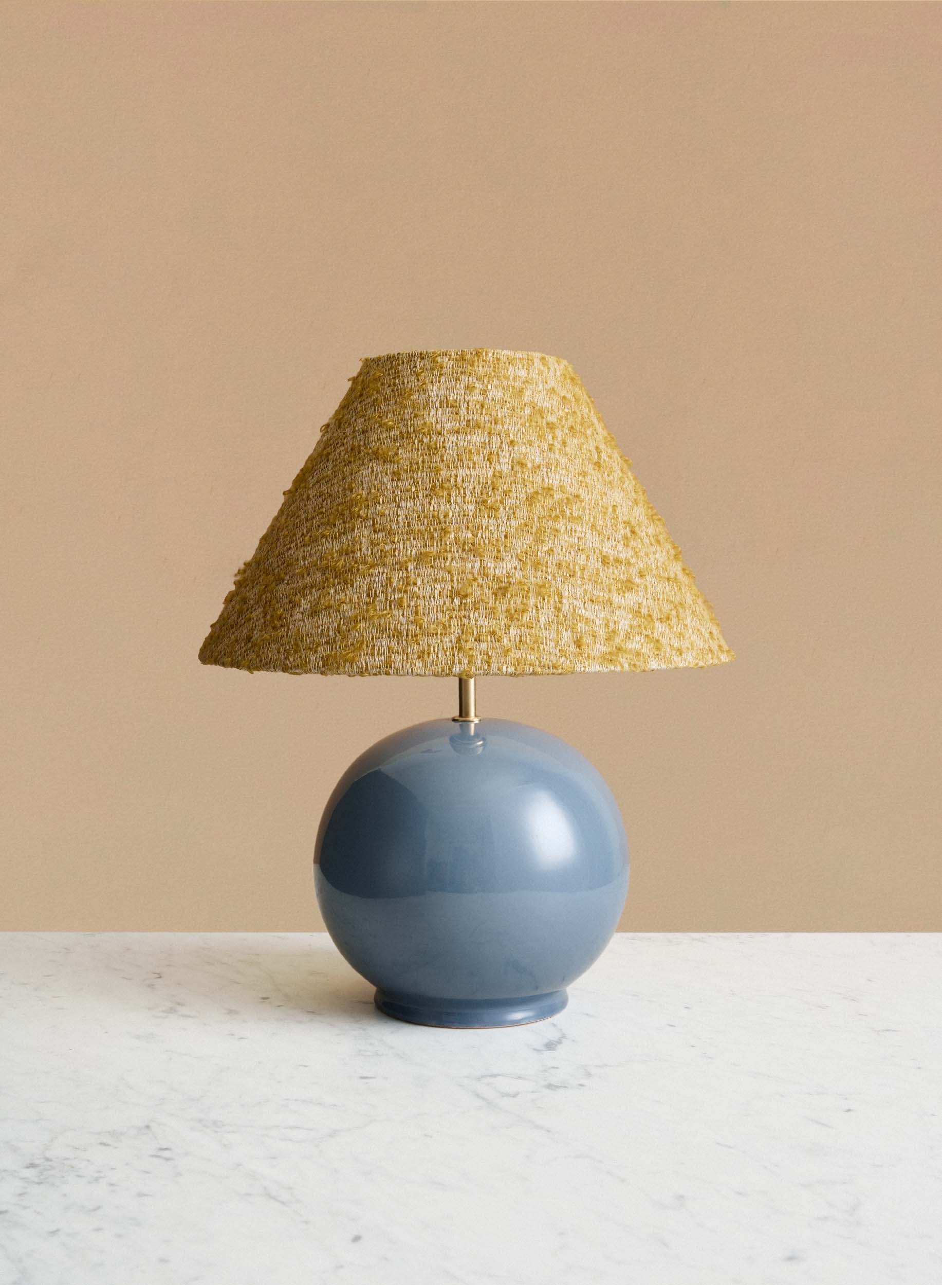 Bordslampa Tondo Blu | Cono Yellow