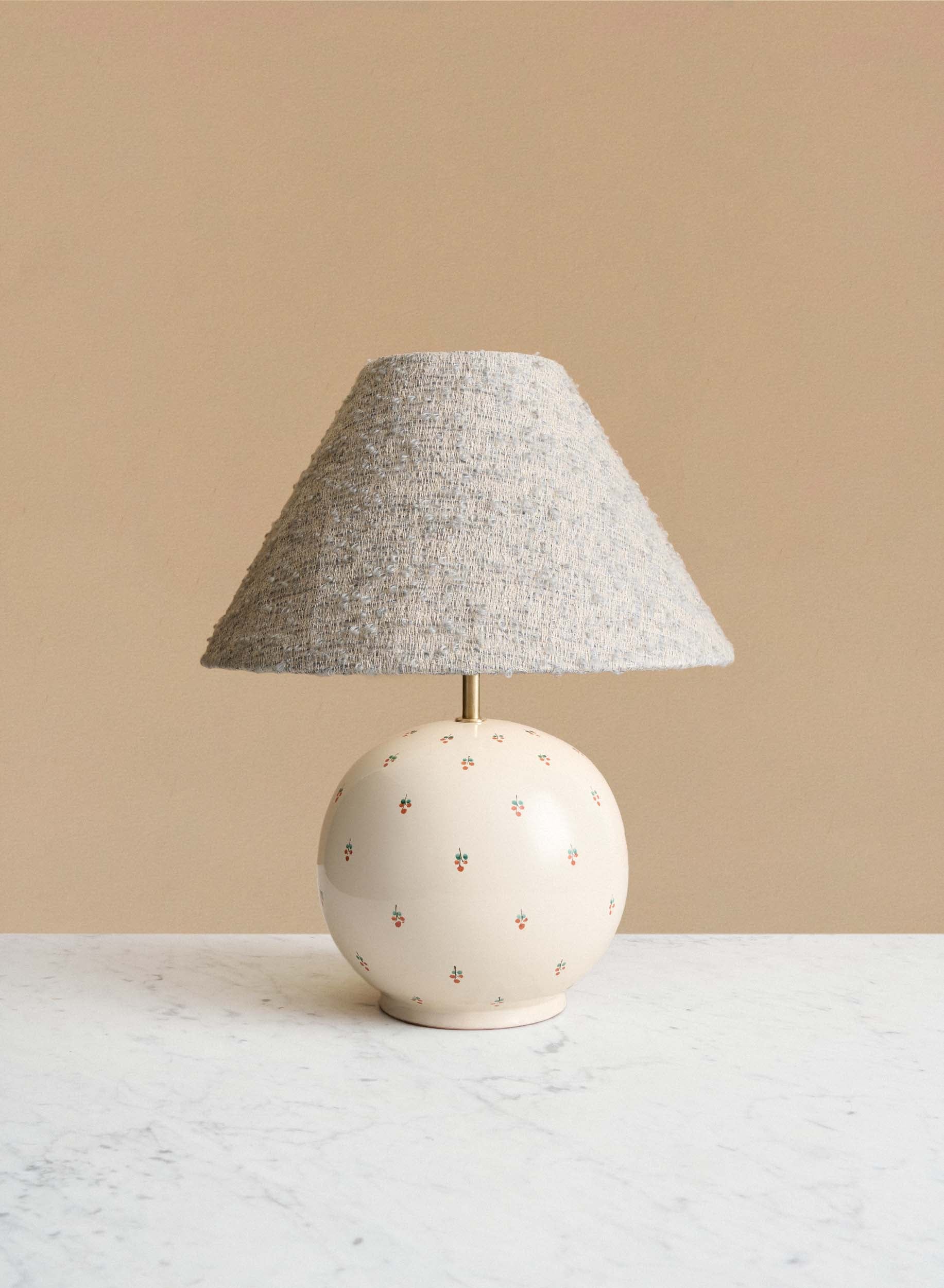 Bordslampa Tondo Fiore | Cono Pale Blue