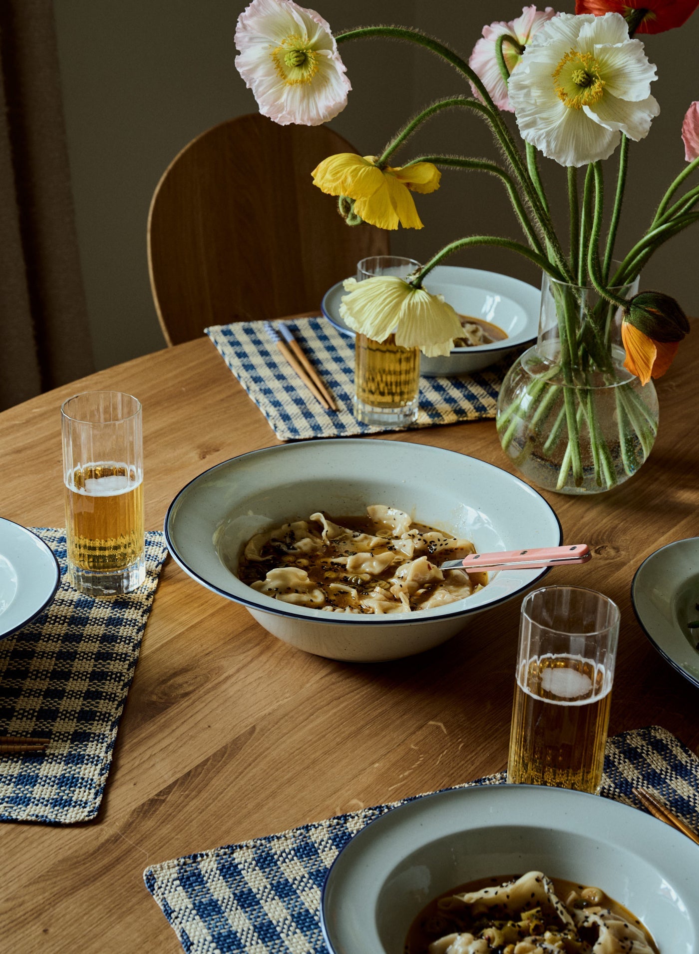 Serveringsskål Ovanåker Blå