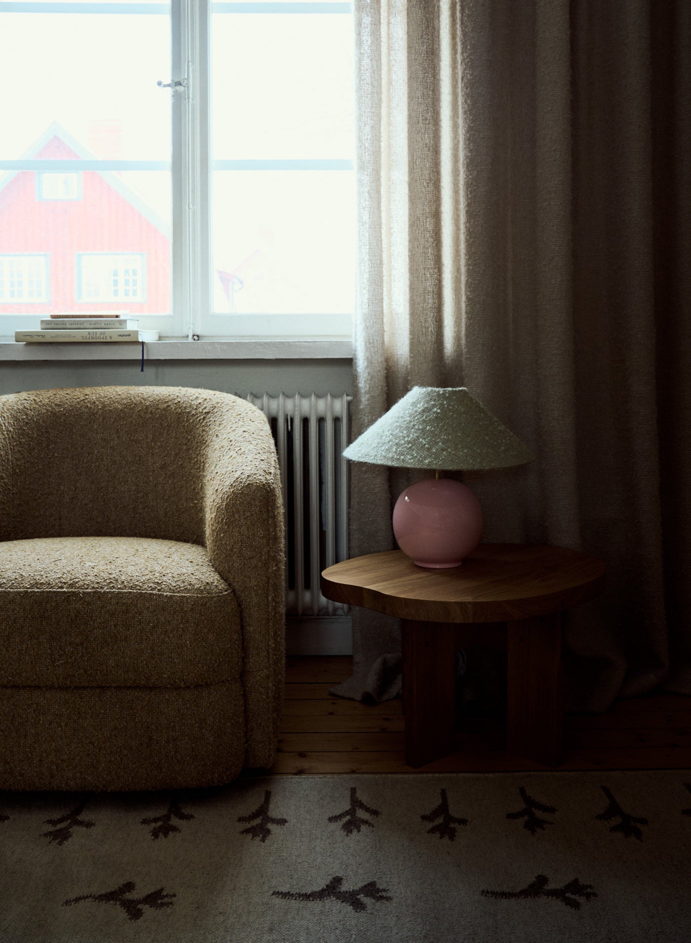 Bordslampa Tondo Rosa | Ampio Mint Green