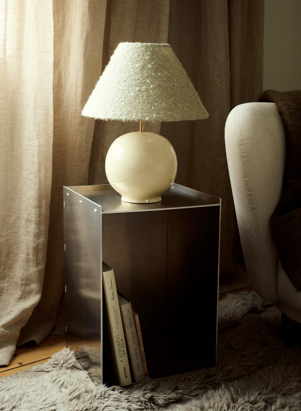 Lampfot Tondo Crema