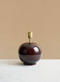 Lampfot Tondo Redbrown