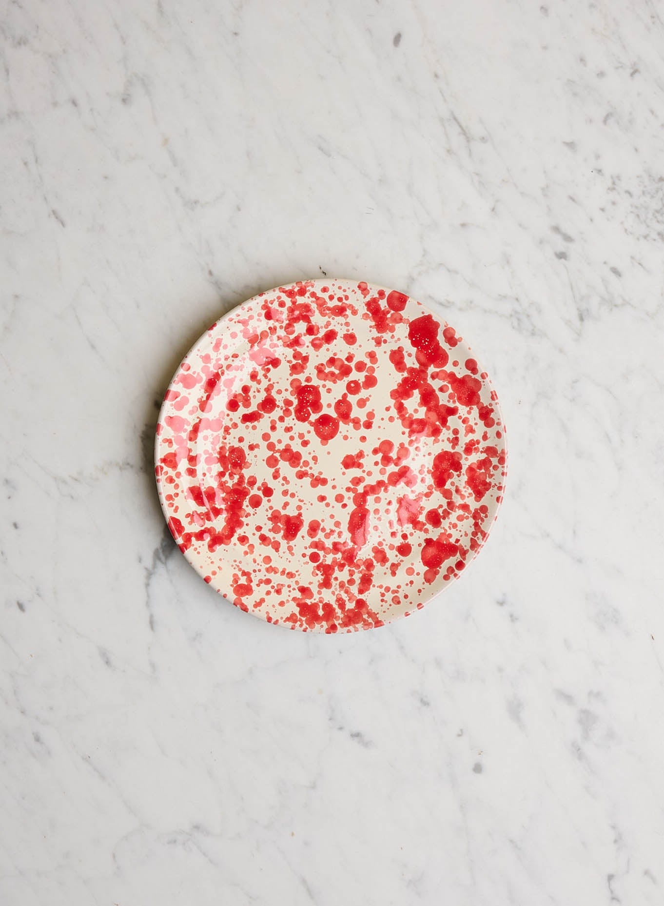 Assiett Spruzzi Red