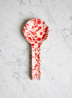 Spoon Rest Spruzzi Red