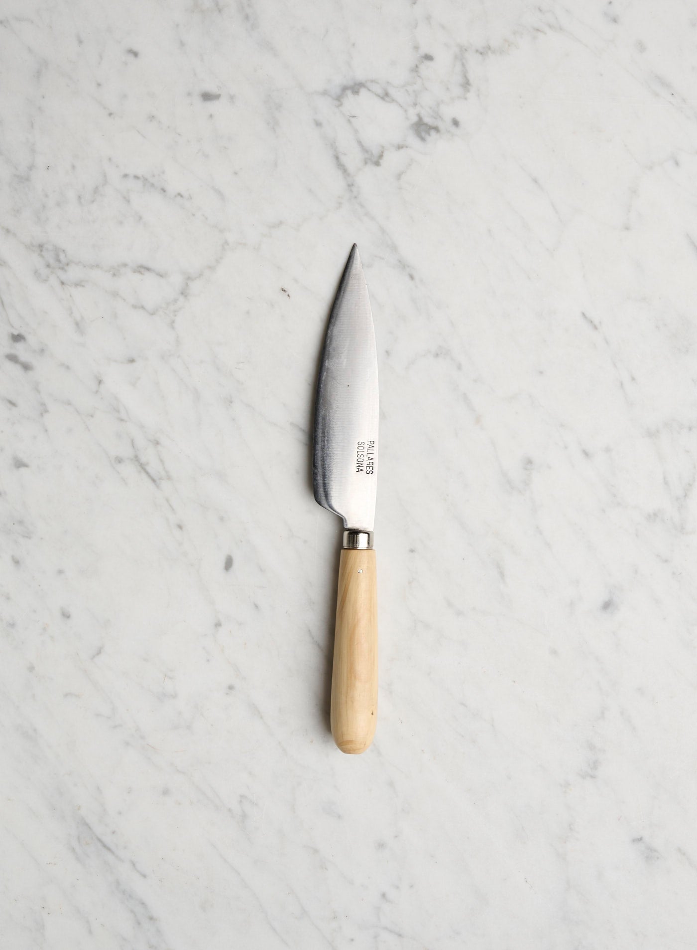 Kökskniv Buxbom/Kolstål 22cm