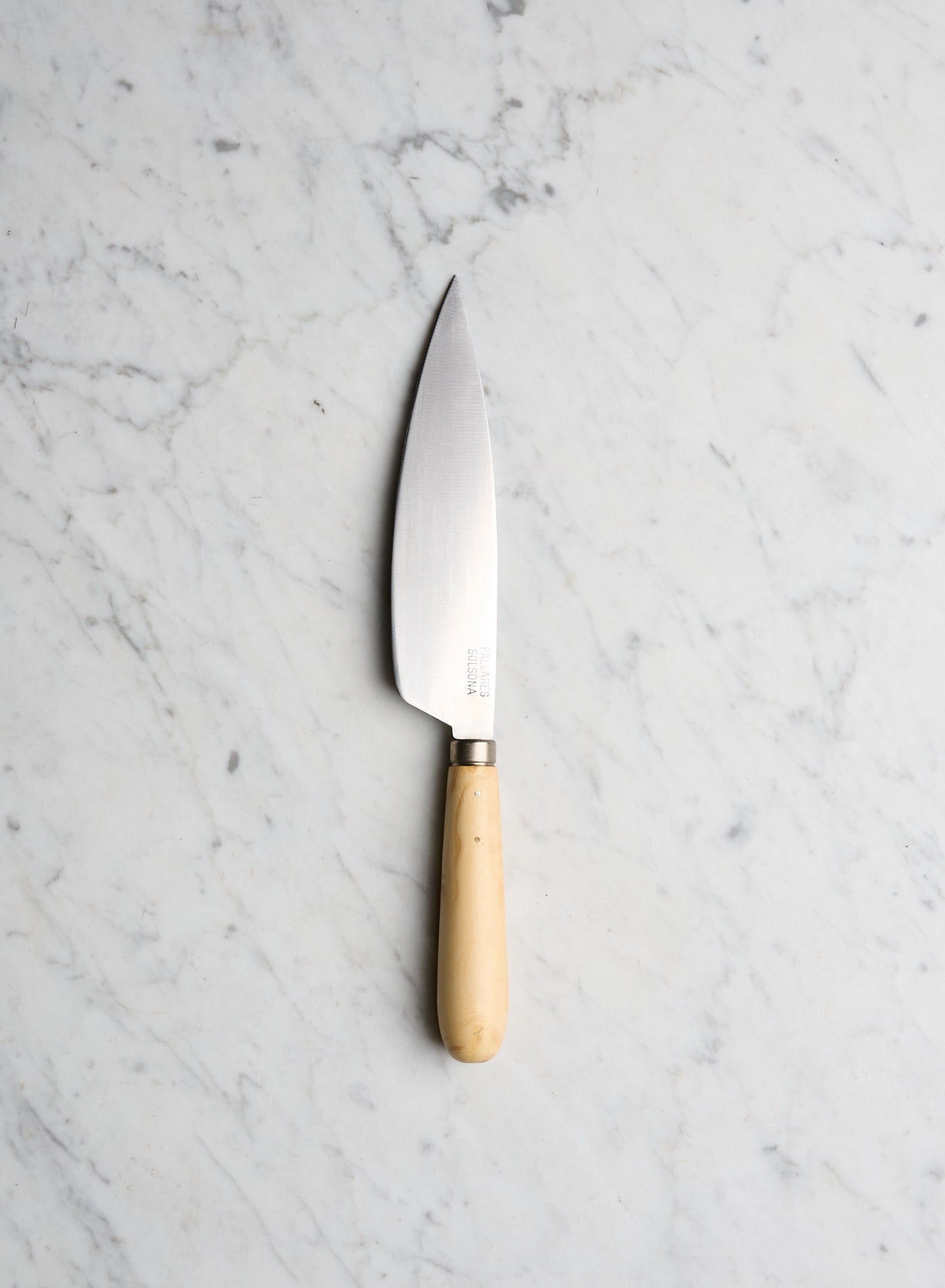 Kökskniv Buxbom/Kolstål 25cm