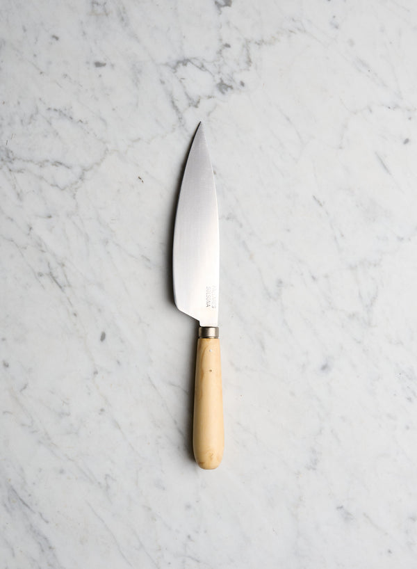Kökskniv Buxbom/Kolstål 25cm