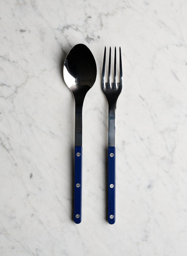 Salladsbestick Bistro Blue