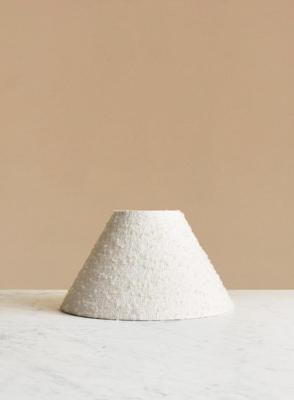 Lampskärm Cono White