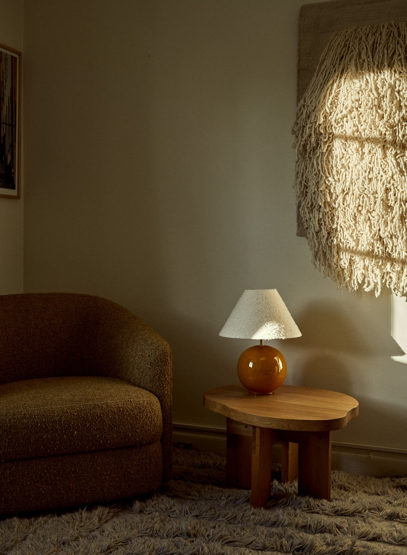 Lampskärm Cono White