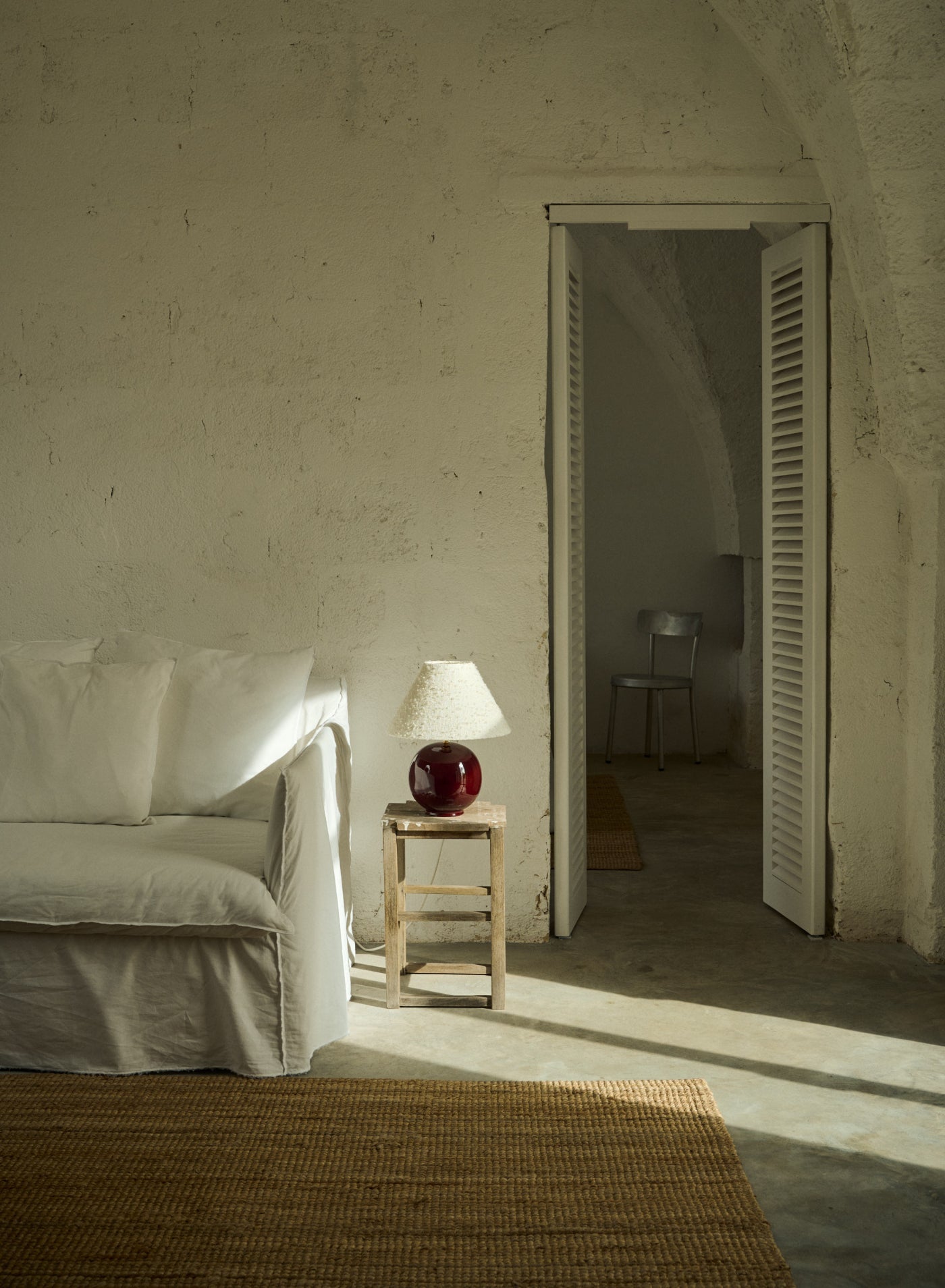 Lampskärm Cono White
