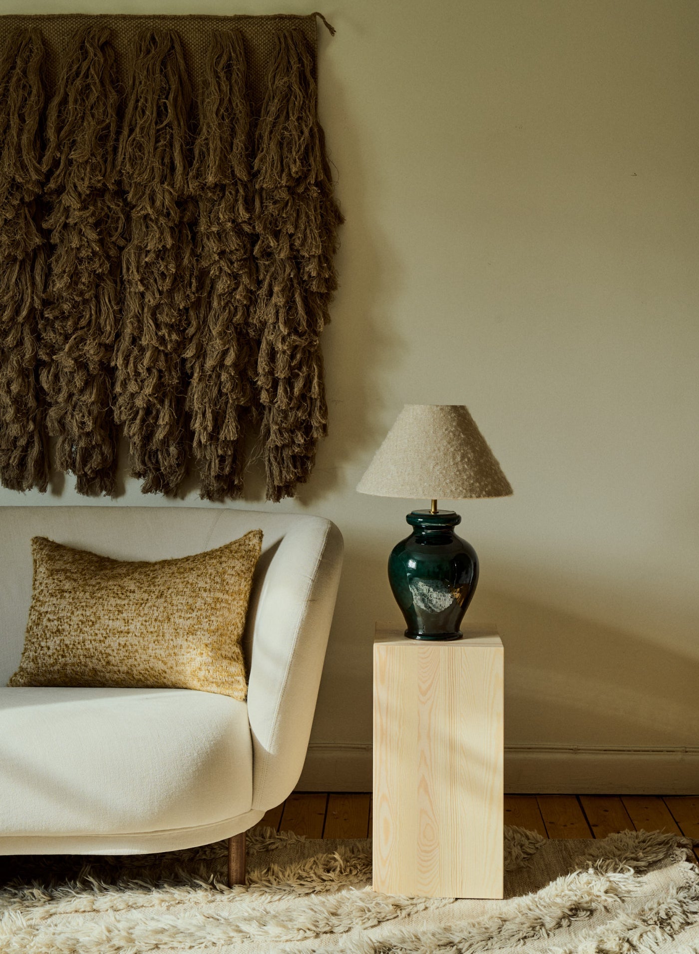 Lampskärm Cono Ivory