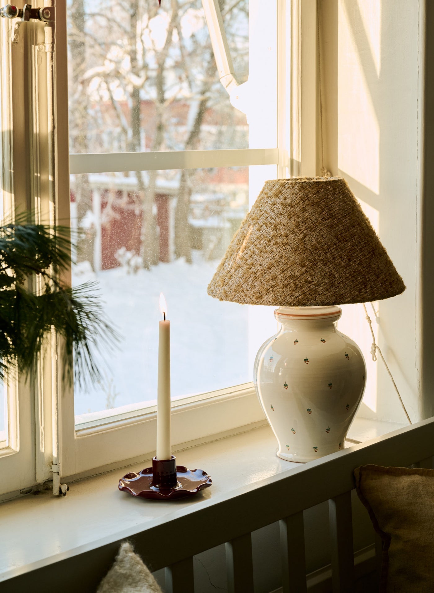 Lampskärm Cono Amber