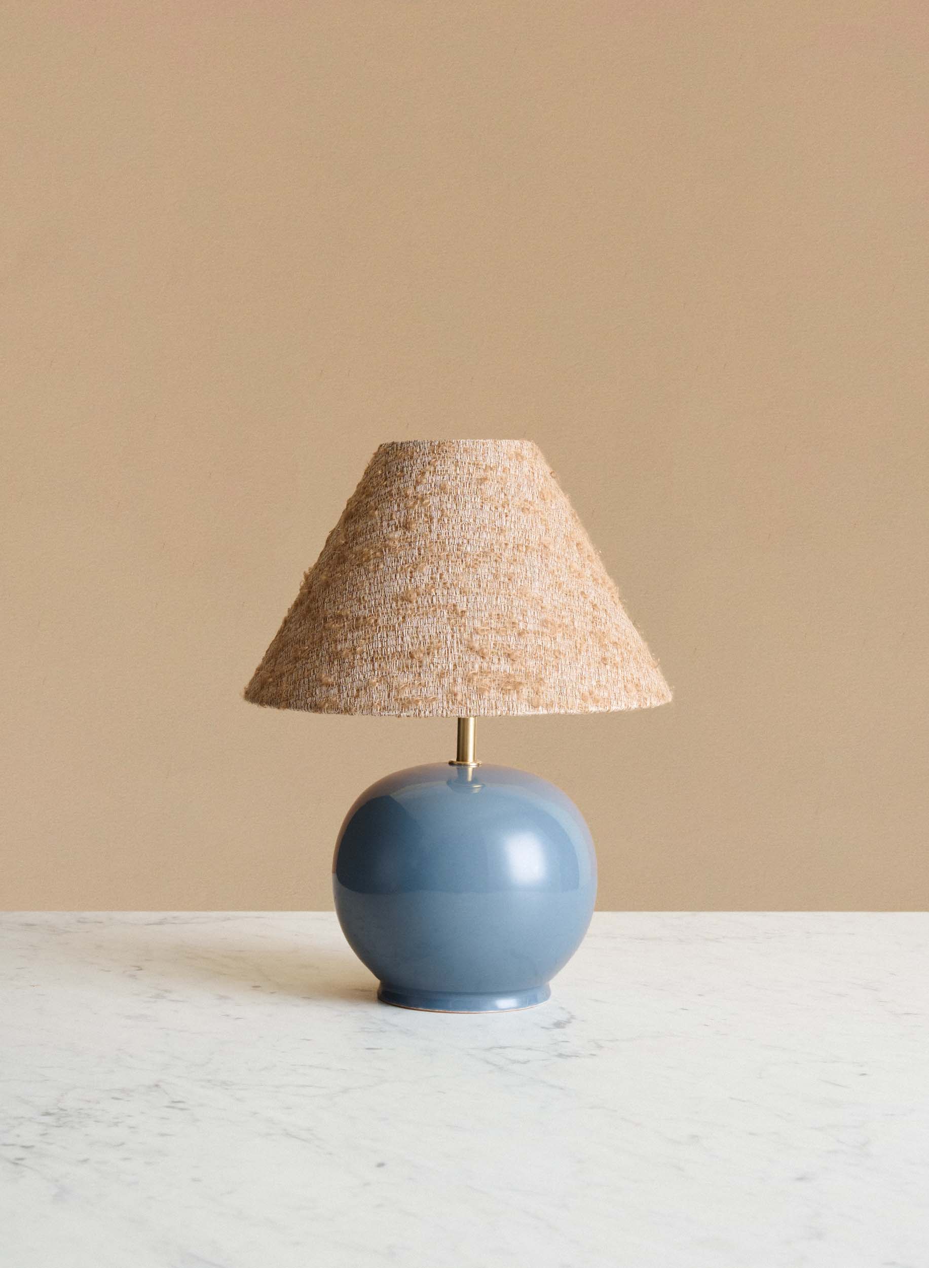 Bordslampa Tondo Piccolo Blu | Caramel