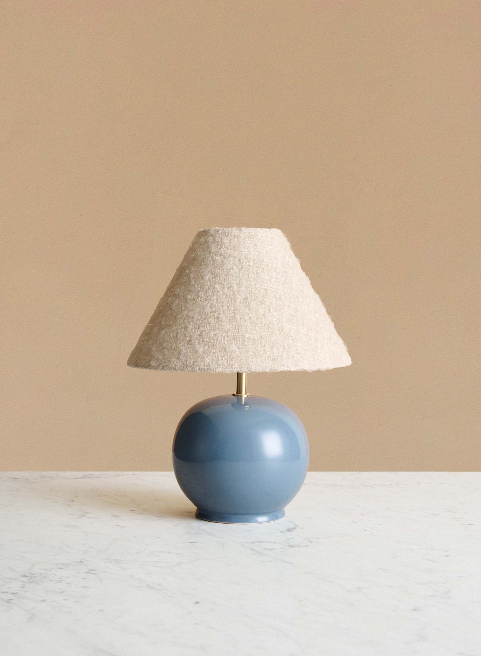 Bordslampa Tondo Piccolo Blu | Ivory