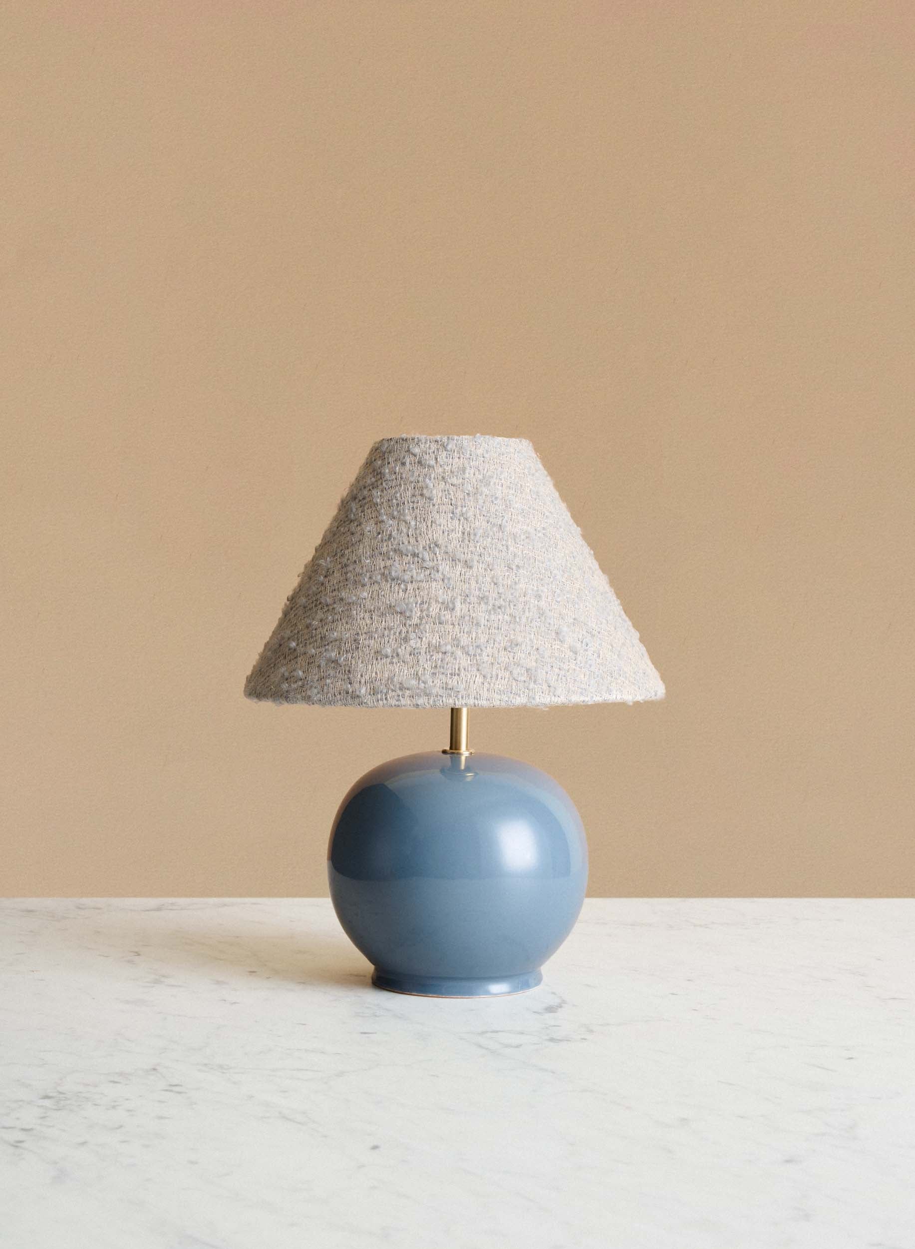 Bordslampa Tondo Piccolo Blu | Pale Blue