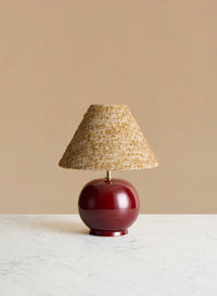 Bordslampa Tondo Piccolo Burgundy | Amber