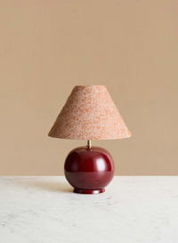 Bordslampa Tondo Piccolo Burgundy | Burnt Orange