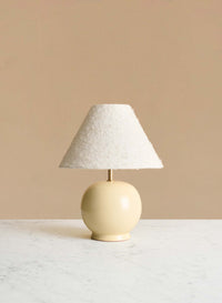 Bordslampa Tondo Piccolo Crema | White