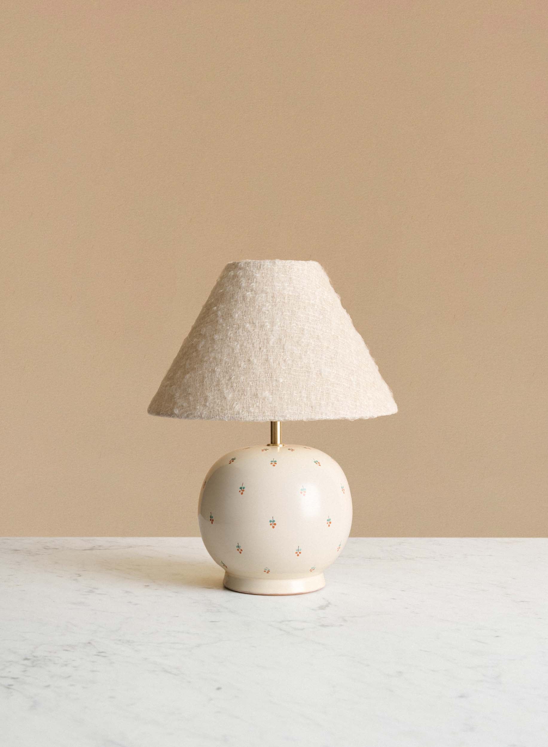Bordslampa Tondo Piccolo Fiore | Ivory