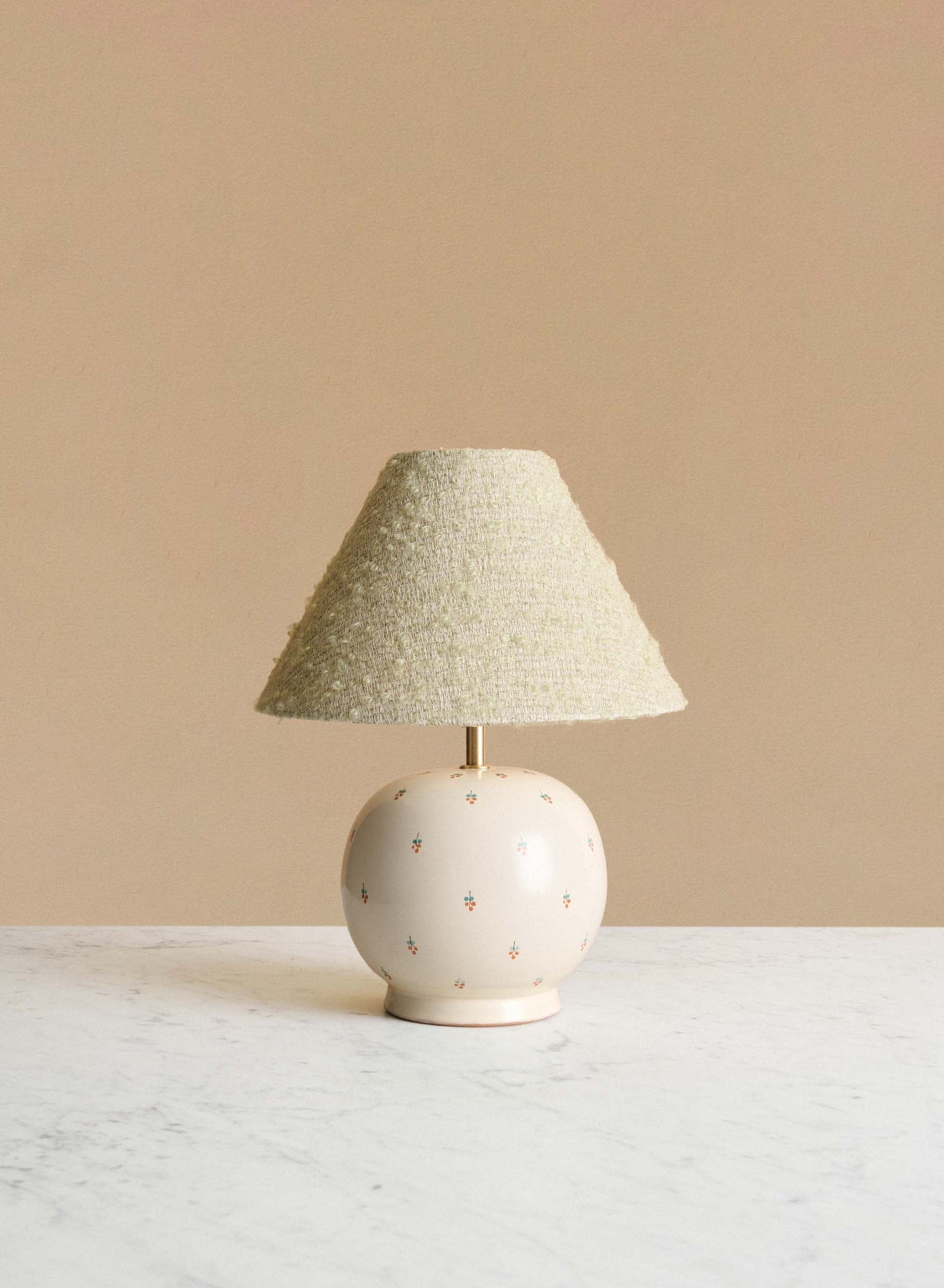 Bordslampa Tondo Piccolo Fiore | Mint Green