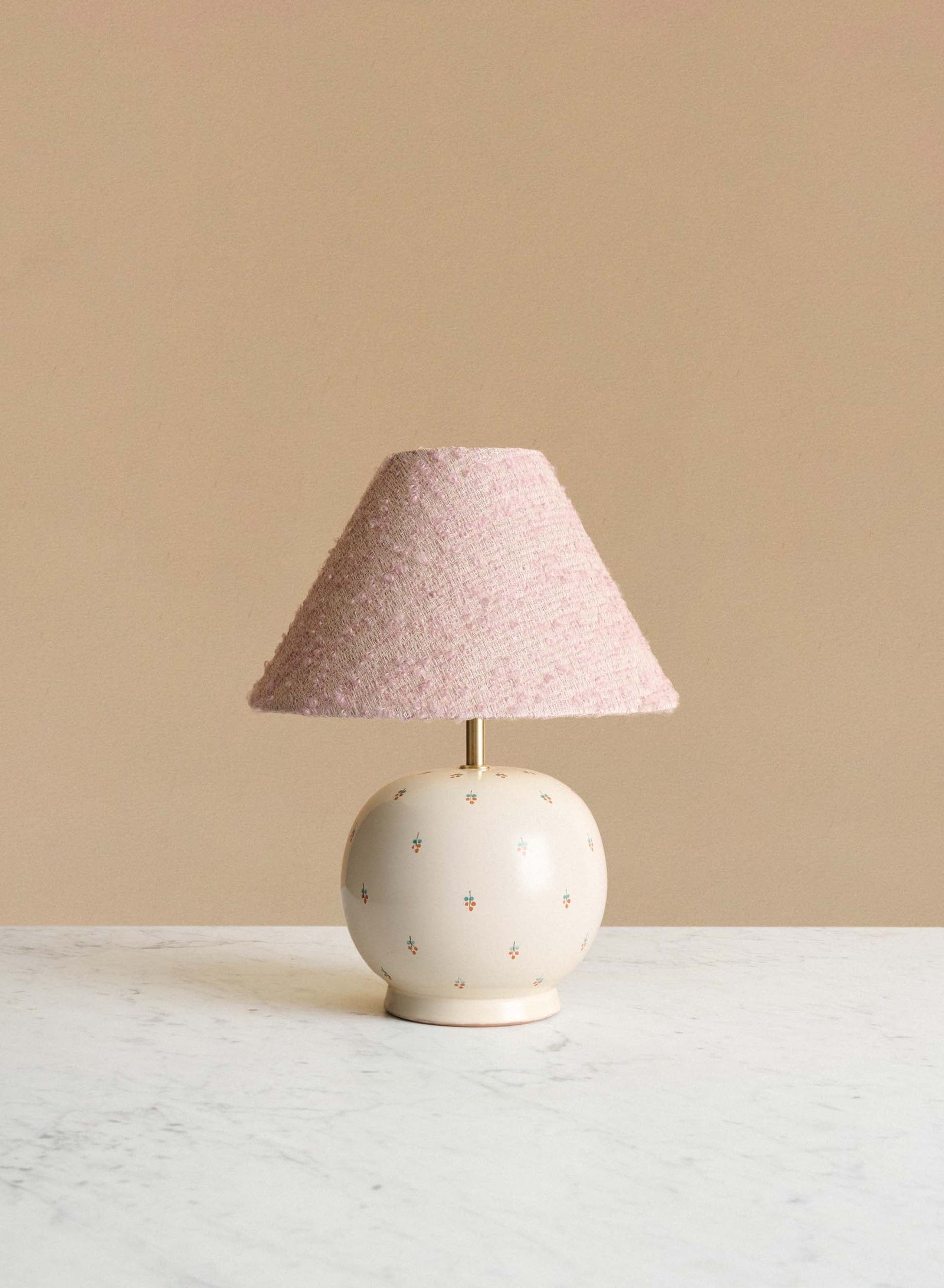 Bordslampa Tondo Piccolo Fiore | Powder Pink