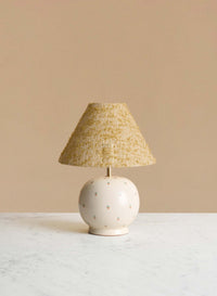 Bordslampa Tondo Piccolo Fiore | Yellow