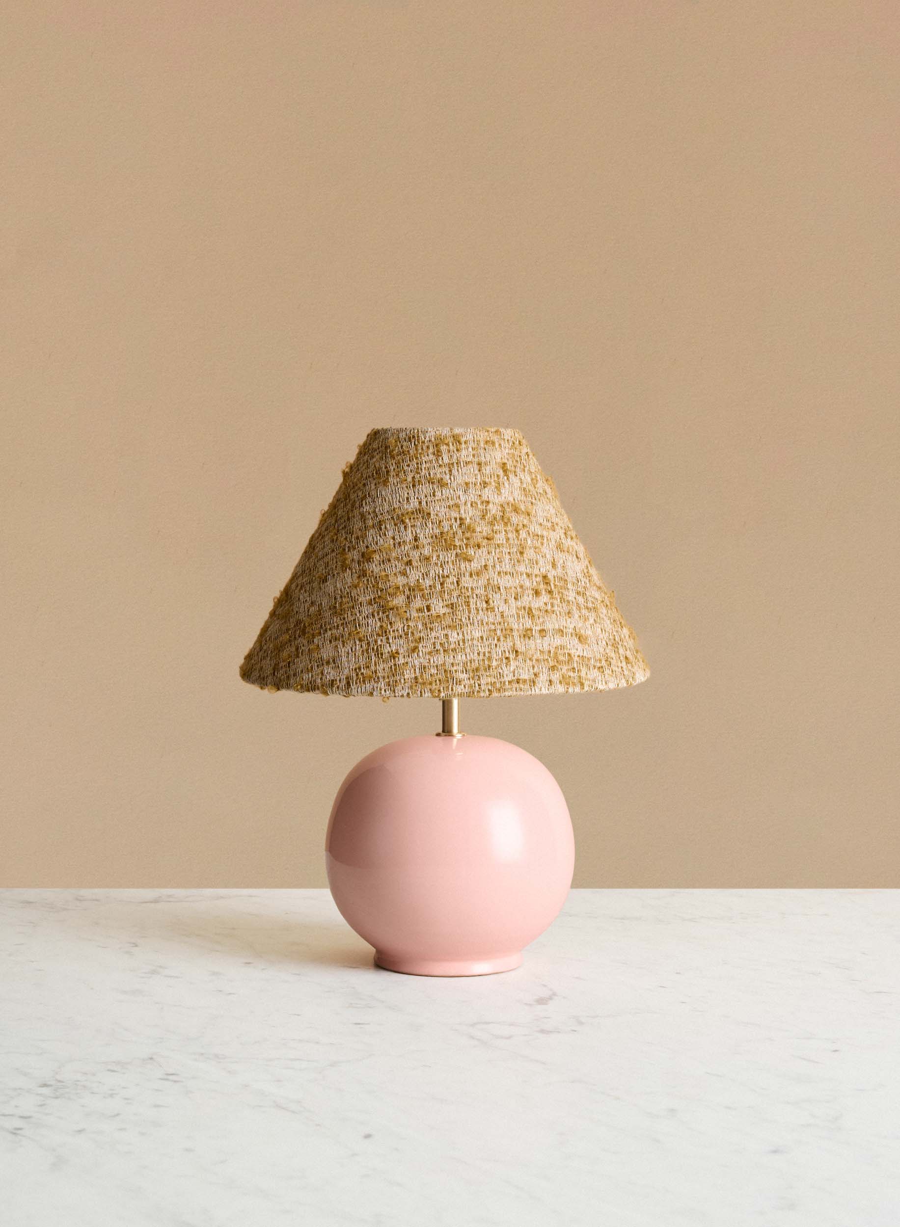 Bordslampa Tondo Piccolo Rosa | Amber