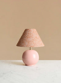 Bordslampa Tondo Piccolo Rosa | Burnt Orange