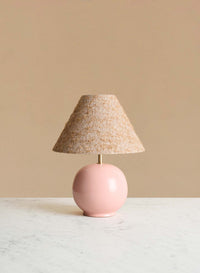 Bordslampa Tondo Piccolo Rosa | Caramel