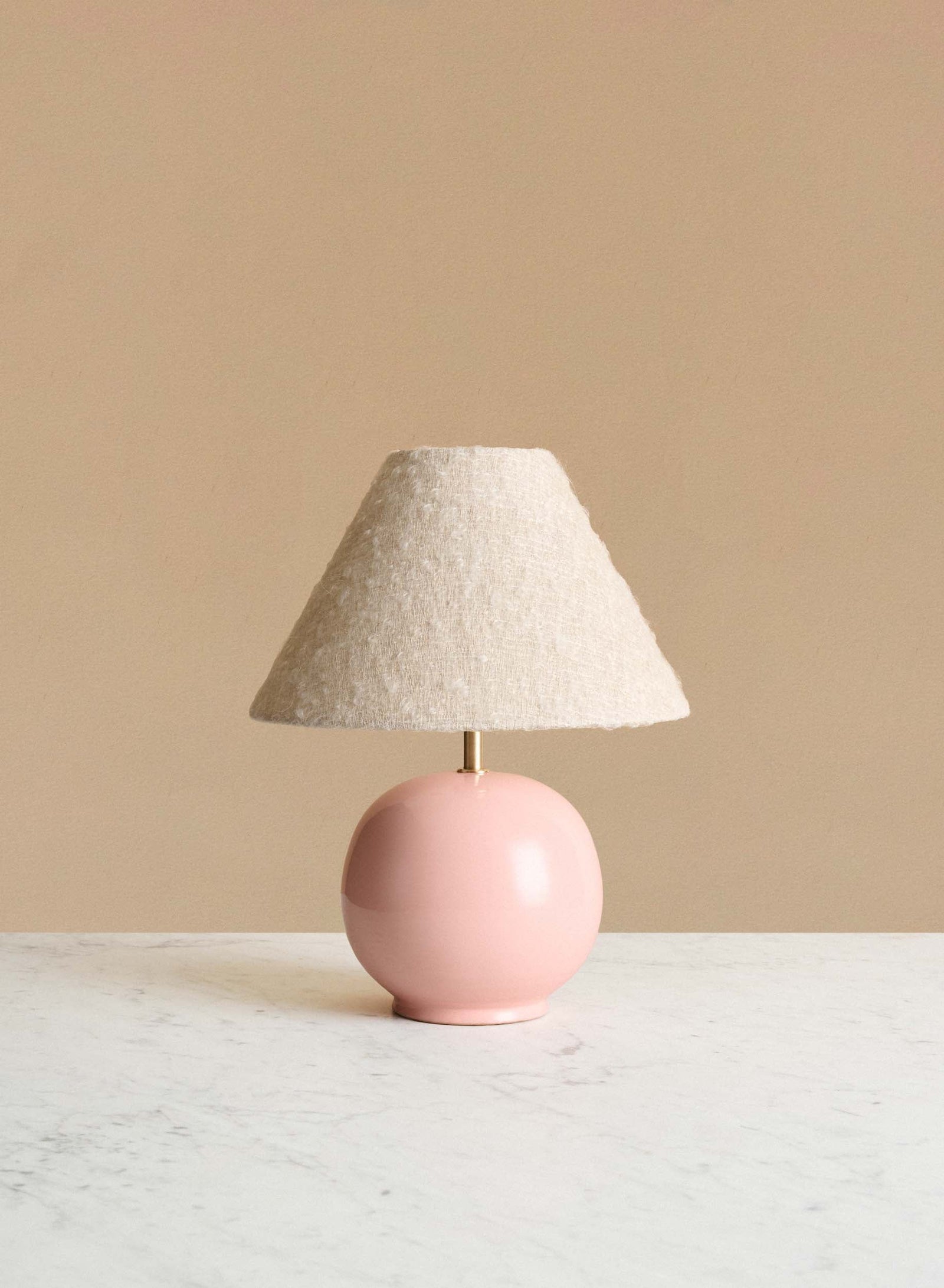 Bordslampa Tondo Piccolo Rosa | Ivory
