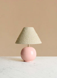 Bordslampa Tondo Piccolo Rosa | Mint Green