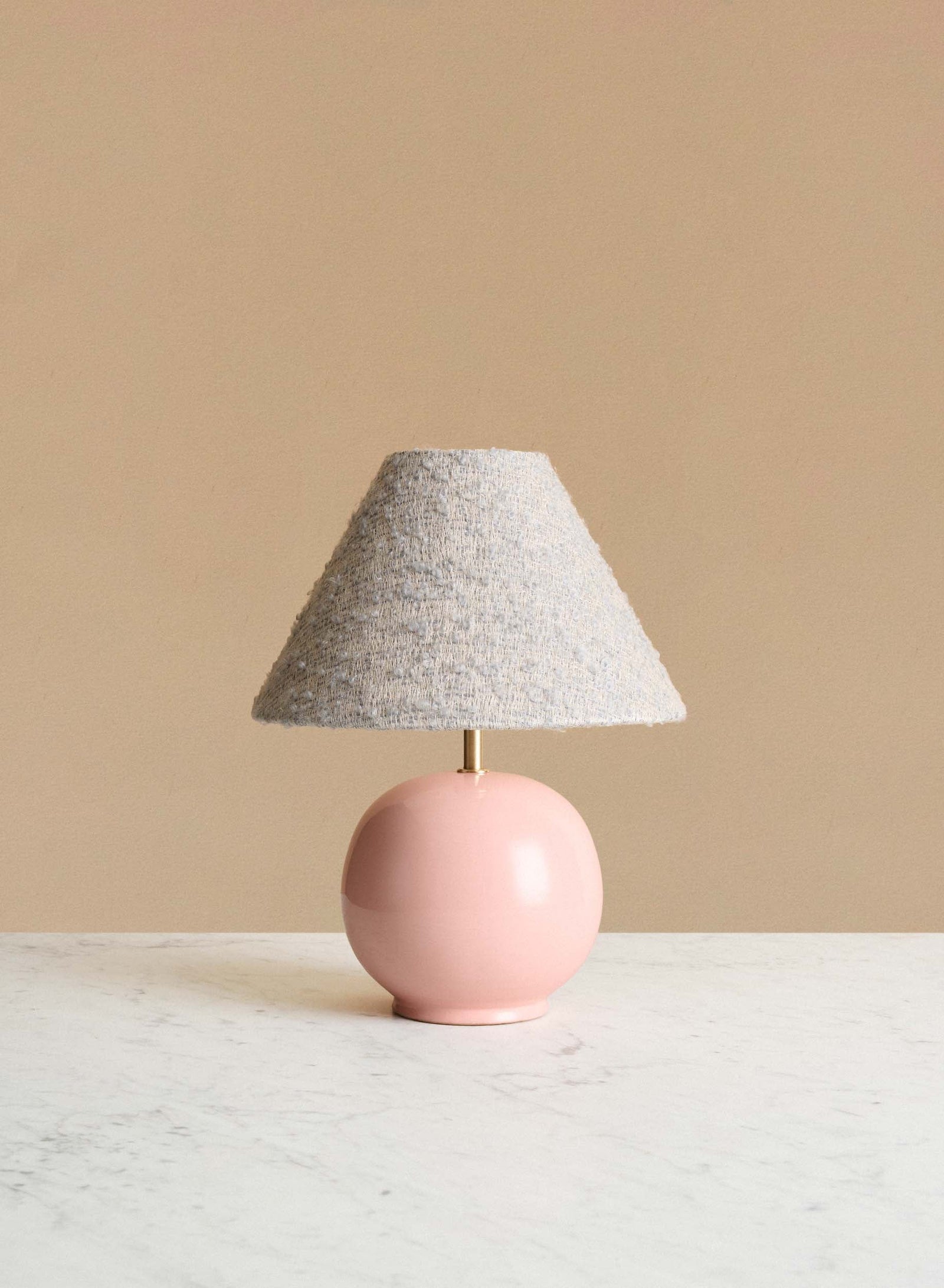 Bordslampa Tondo Piccolo Rosa | Pale Blue