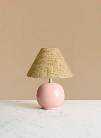 Bordslampa Tondo Piccolo Rosa | Yellow