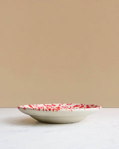 Deep Plate Spruzzi Red
