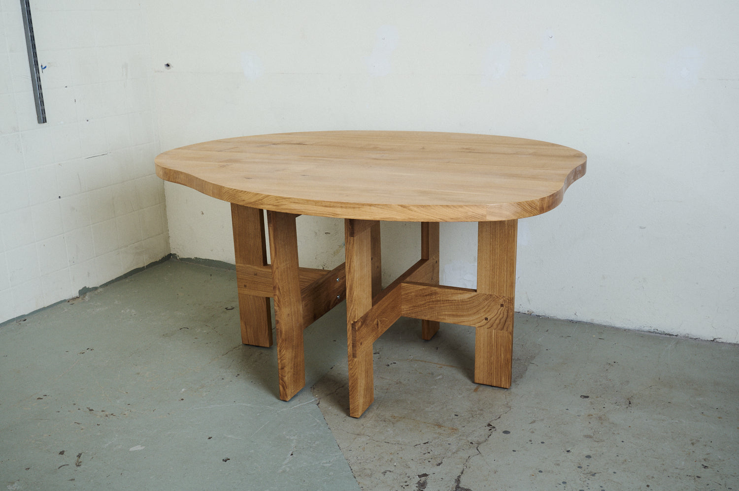 Farmhouse Trestle Table Pond — Oljad Ek