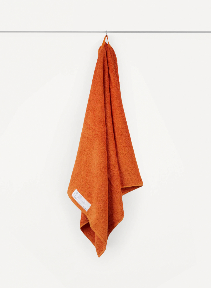 Heavy Bath Towel Burnt Orange