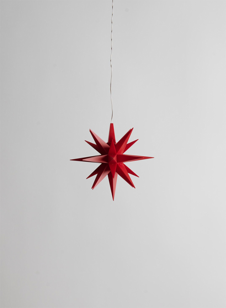 Moravia Miniature Star 13cm Red