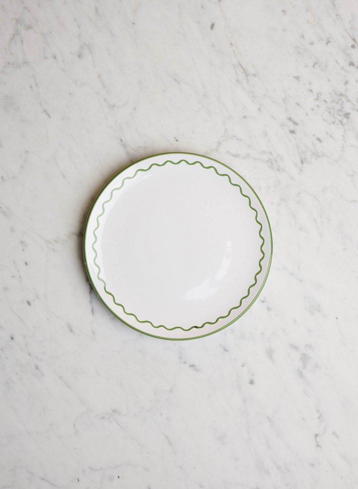 Zigzag Olive Lunchplate