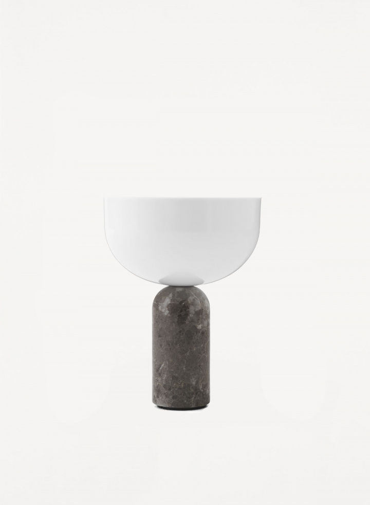 Kizu Portable Lamp Grey Marble